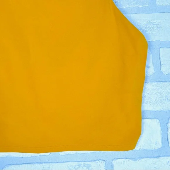 ATHLETA Conscious Crop Bra in Abyssinian Yellow Women's M Gym Yoga Athleisure - Picture 4 of 11